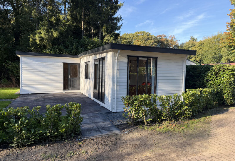Chalet L-vorm op Het Hunnenbos